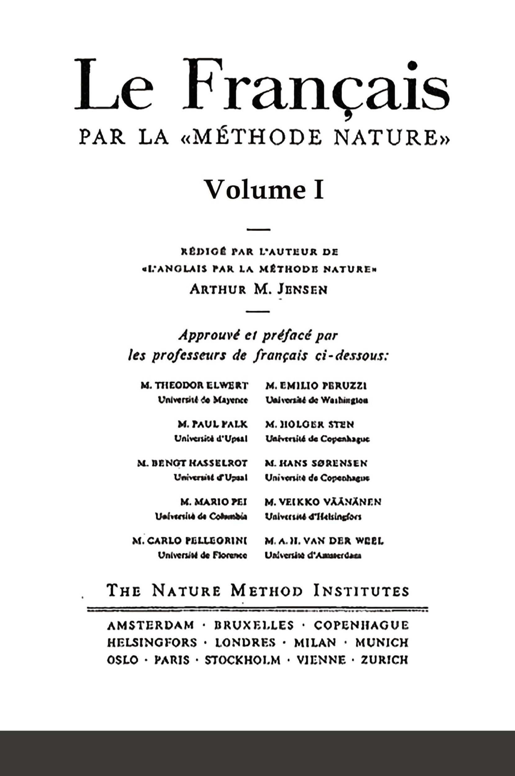 Cover: 9781684747771 | Le Français par la Méthode Nature | Arthur M. Jensen | Buch | 2021