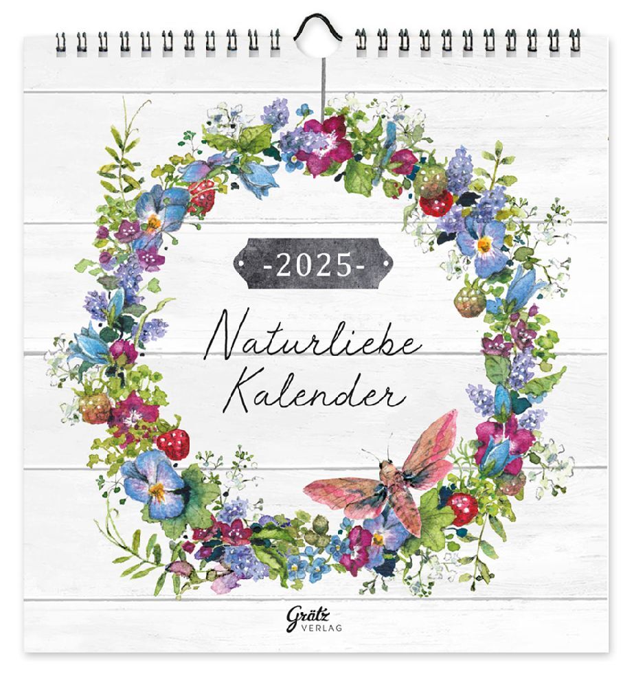 Cover: 9783911060042 | Kalender Naturliebe 2025, Naturliebe | Daniela Drescher | Kalender