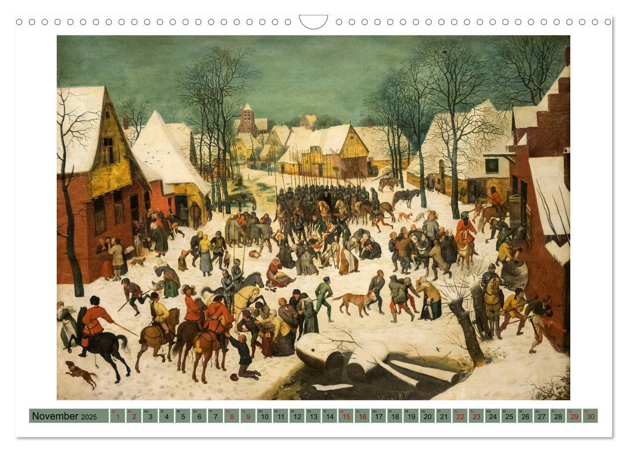 Bild: 9783435305162 | Pieter Bruegel d.Ä. (Wandkalender 2025 DIN A3 quer), CALVENDO...