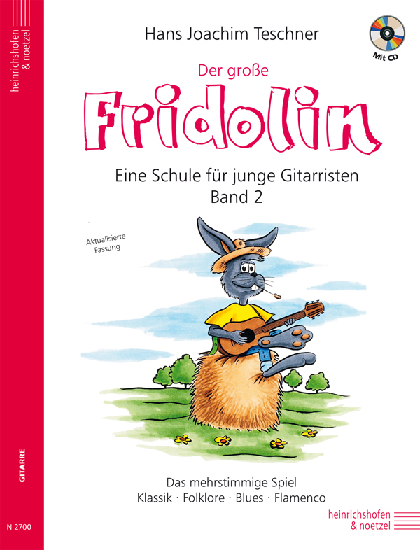 Cover: 9783938202630 | Fridolin / Der große Fridolin mit CD, m. 1 Audio-CD. Bd.2 | Teschner