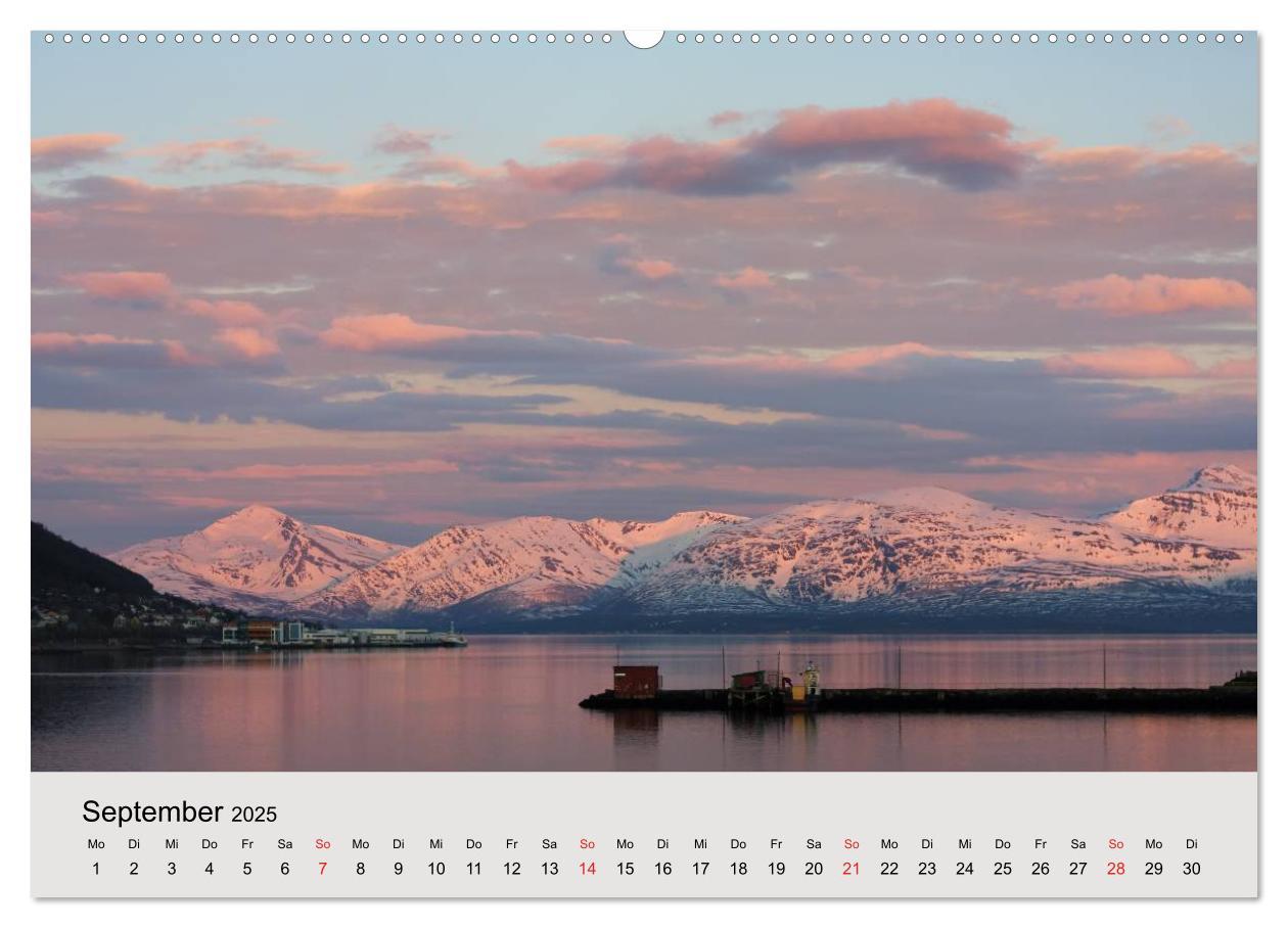 Bild: 9783435792207 | Mit den Hurtigruten unterwegs (Wandkalender 2025 DIN A2 quer),...