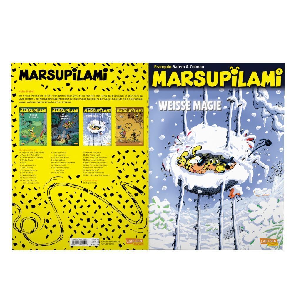 Bild: 9783551799036 | Marsupilami 03: Weiße Magie | André Franquin (u. a.) | Taschenbuch