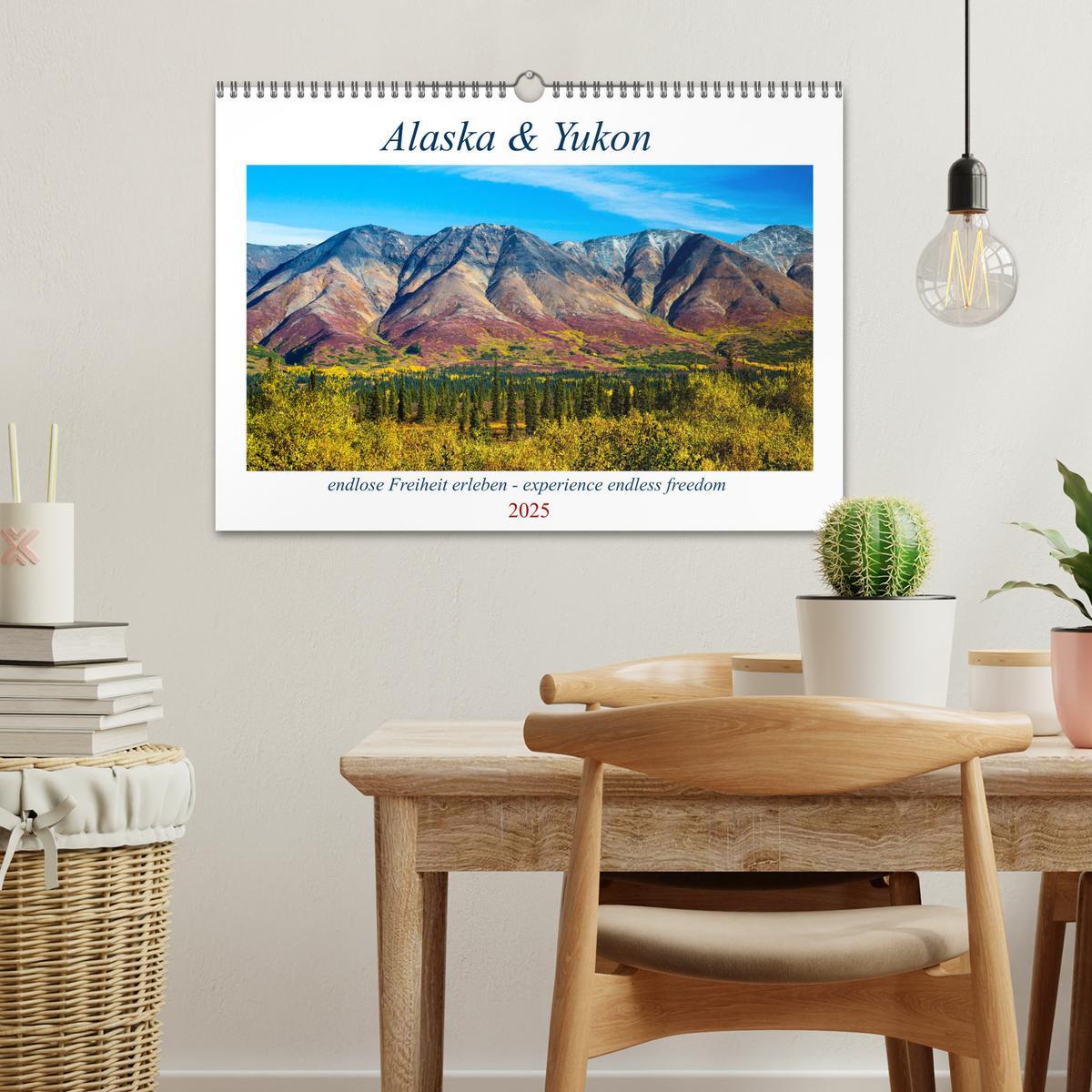 Bild: 9783435248551 | Alaska und Yukon, endlose Freiheit erleben (Wandkalender 2025 DIN...