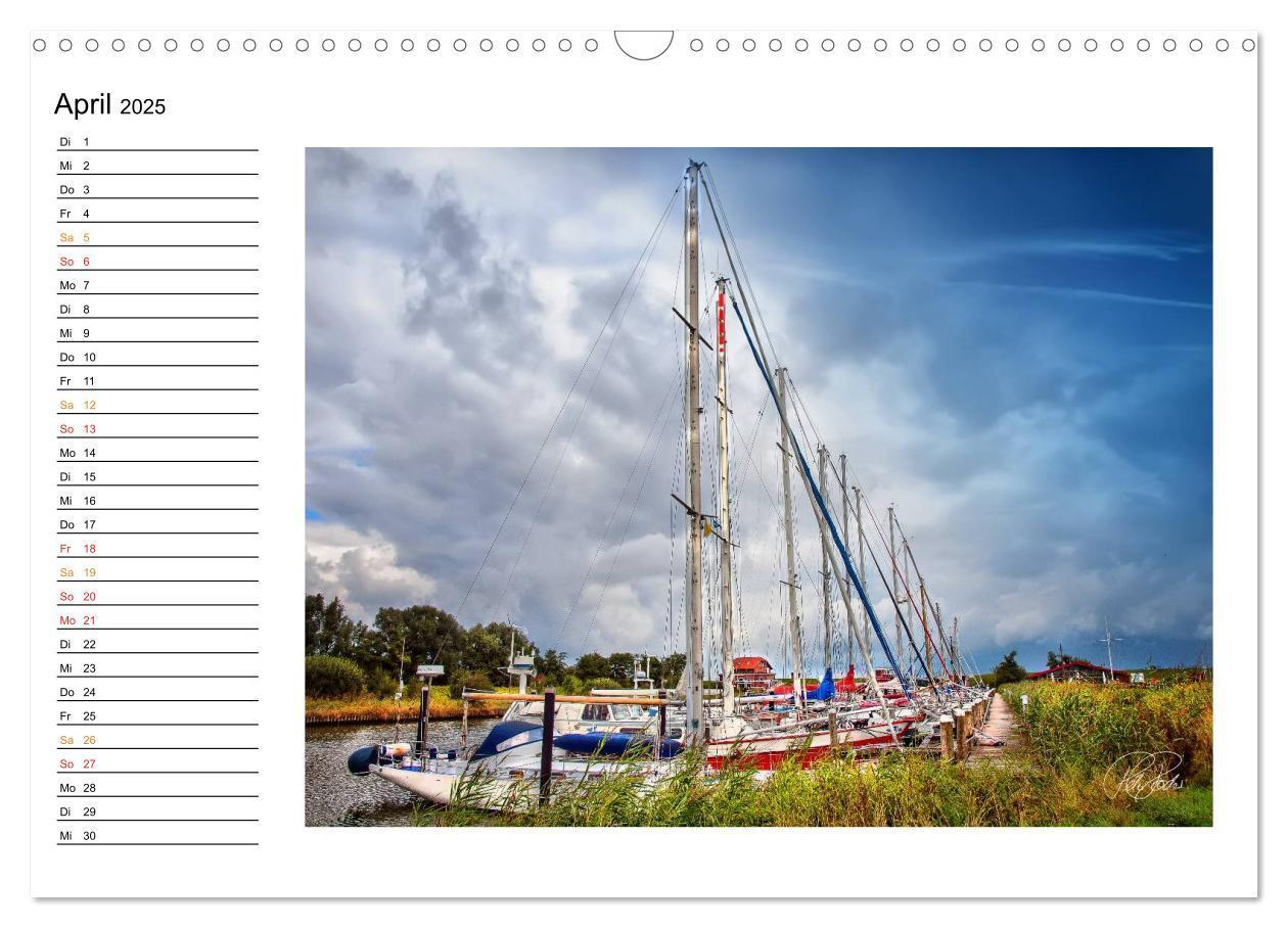 Bild: 9783435787142 | Friesland - am Vareler Hafen (Wandkalender 2025 DIN A3 quer),...