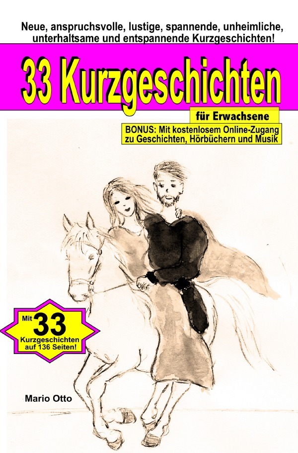 Cover: 9783753155227 | 33 Kurzgeschichten für Erwachsene (Taschenbuch) | Mario Otto | Buch