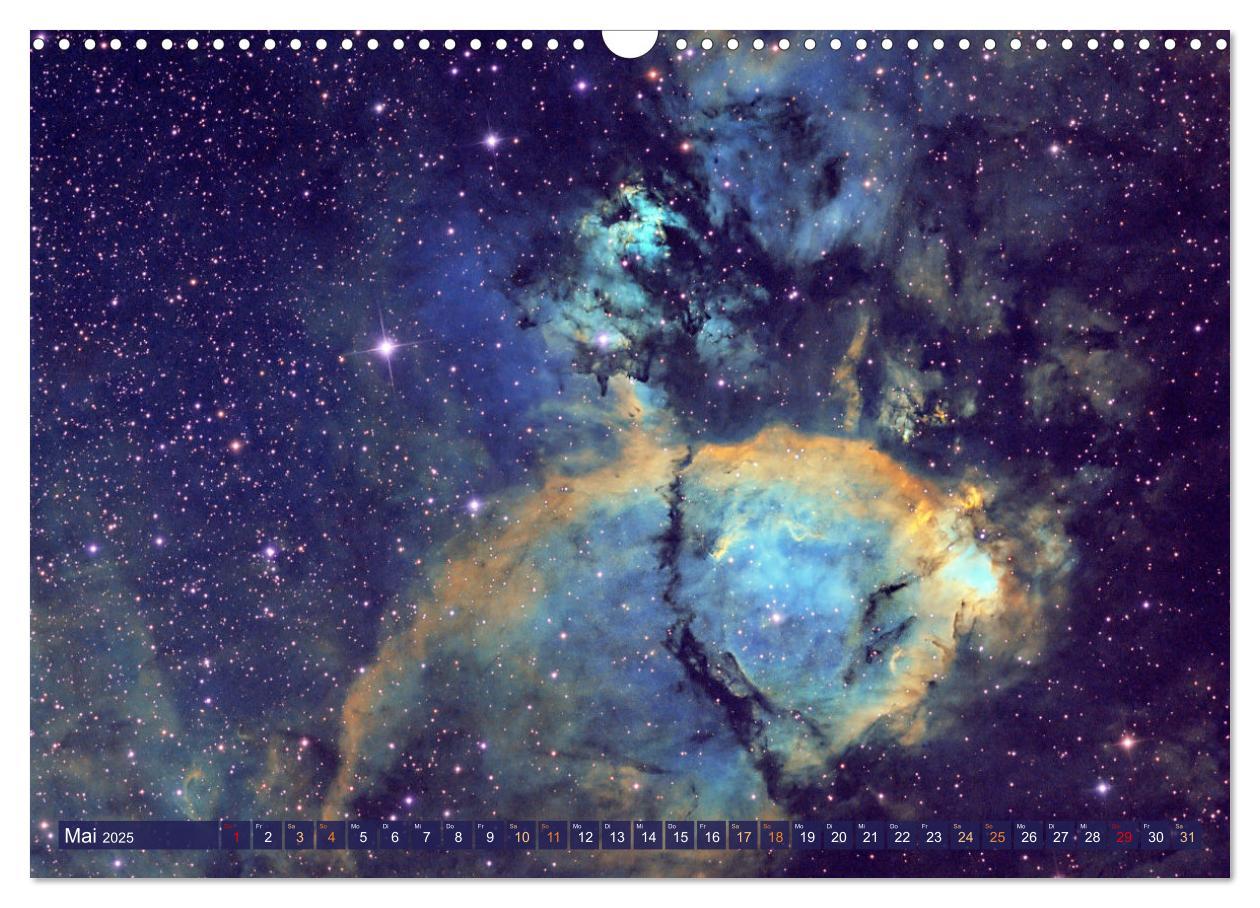 Bild: 9783435055340 | Galaxien, Sterne und Nebel: Leuchten aus dem All (Wandkalender 2025...