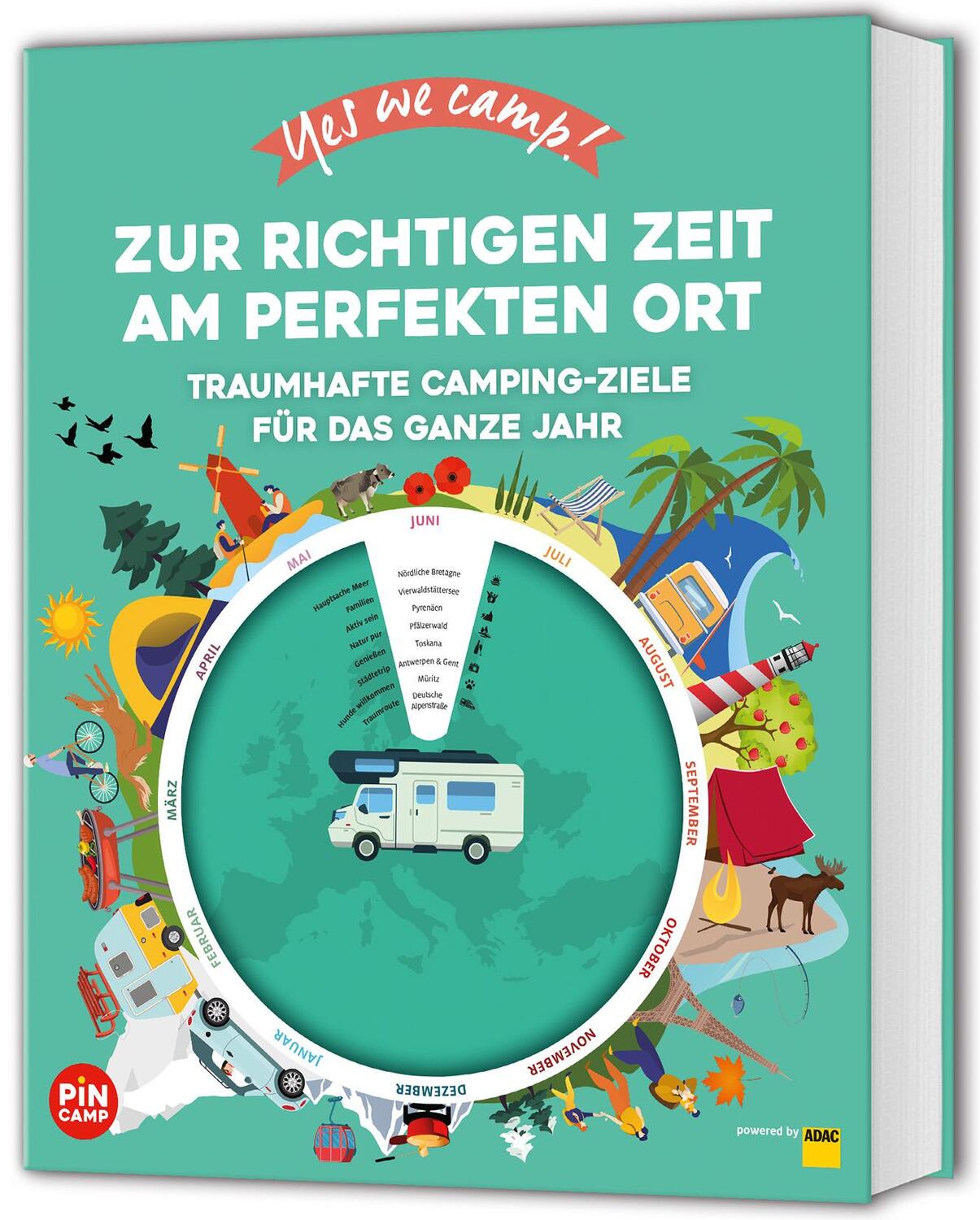 Cover: 9783956899522 | Yes we camp! Zur richtigen Zeit am perfekten Ort | Ralf Johnen | Buch