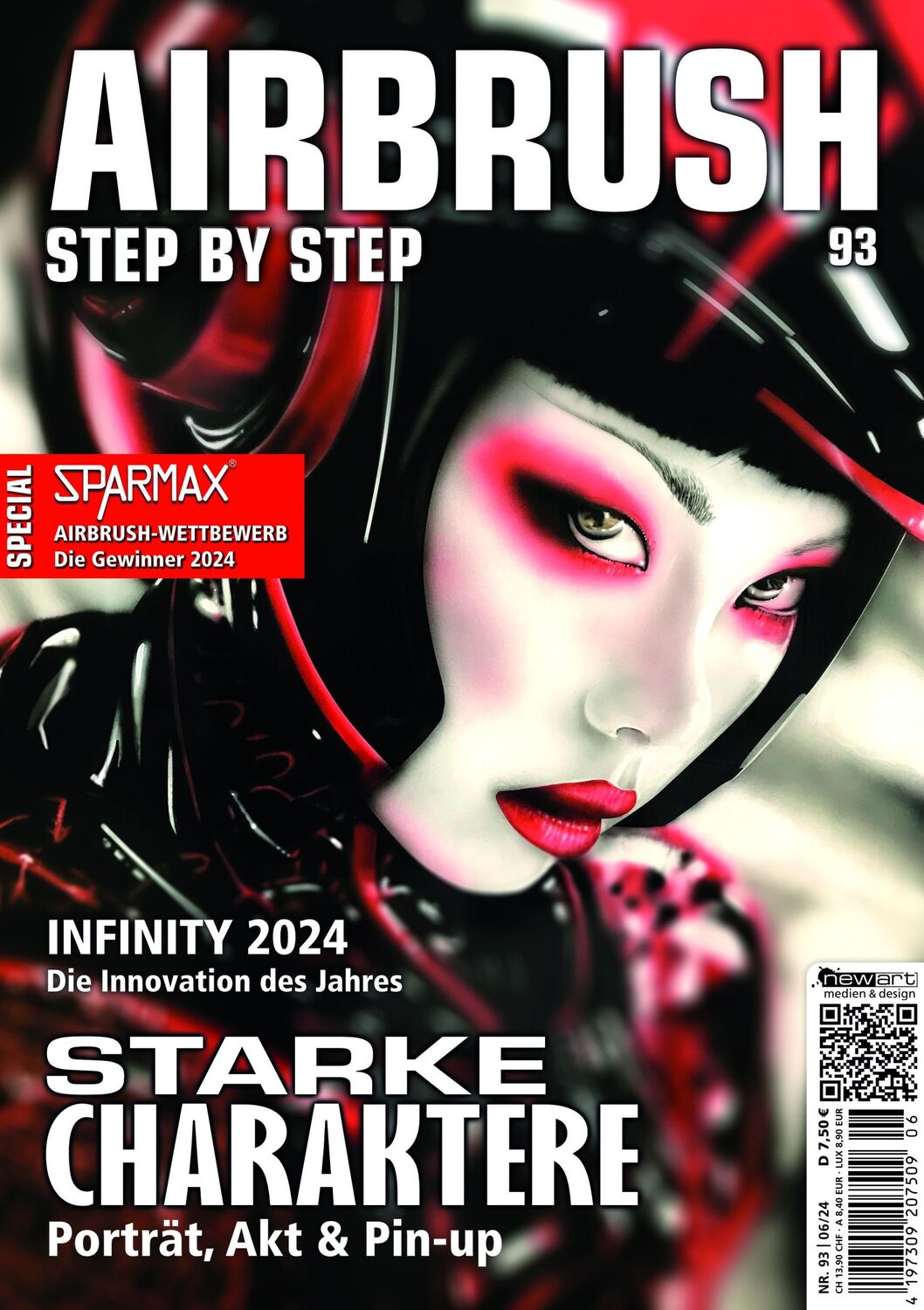 Cover: 9783941656871 | Airbrush Step by Step 93 | Starke Charaktere | Gerhard Eujen (u. a.)