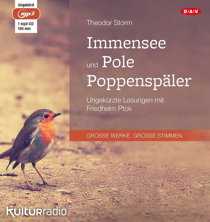 Cover: 9783862316250 | Immensee und Pole Poppenspäler | Theodor Storm | MP3 | 194 Min. | 2015