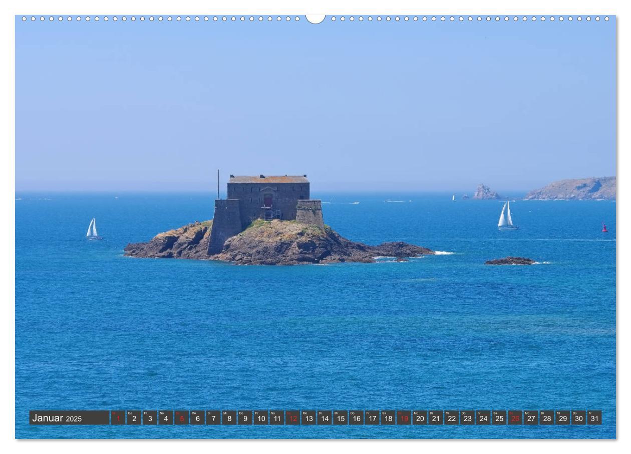 Bild: 9783435344659 | Saint Malo - Stadt der Korsaren (Wandkalender 2025 DIN A2 quer),...