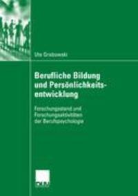 Cover: 9783835060272 | Berufliche Bildung und Persönlichkeitsentwicklung | Ute Grabowski