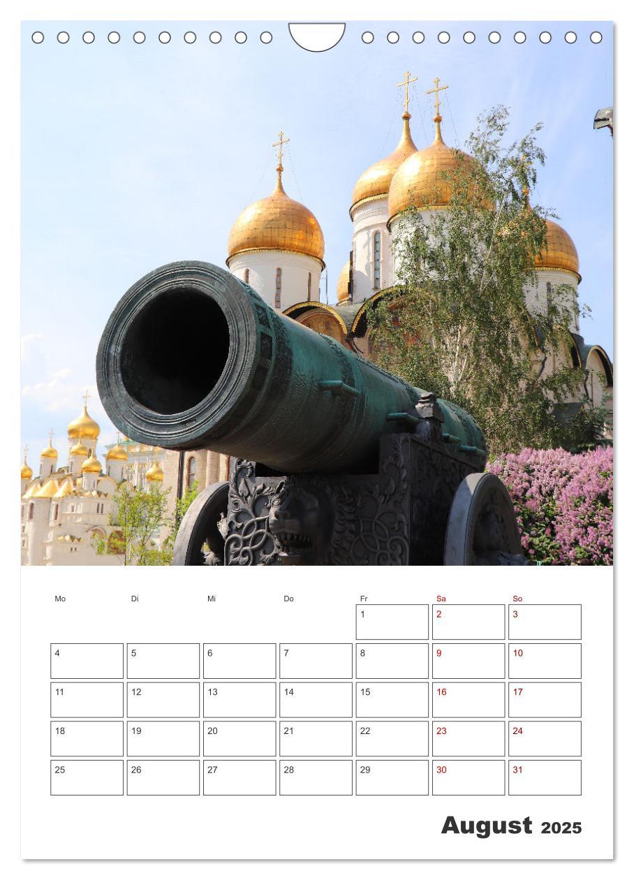 Bild: 9783435909513 | Russland - Terminplaner (Wandkalender 2025 DIN A4 hoch), CALVENDO...