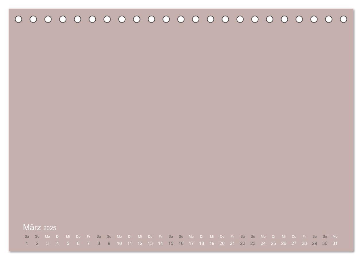 Bild: 9783435210602 | DIY Bastel-Kalender -Erdige Pastell Farben- Zum Selbstgestalten...