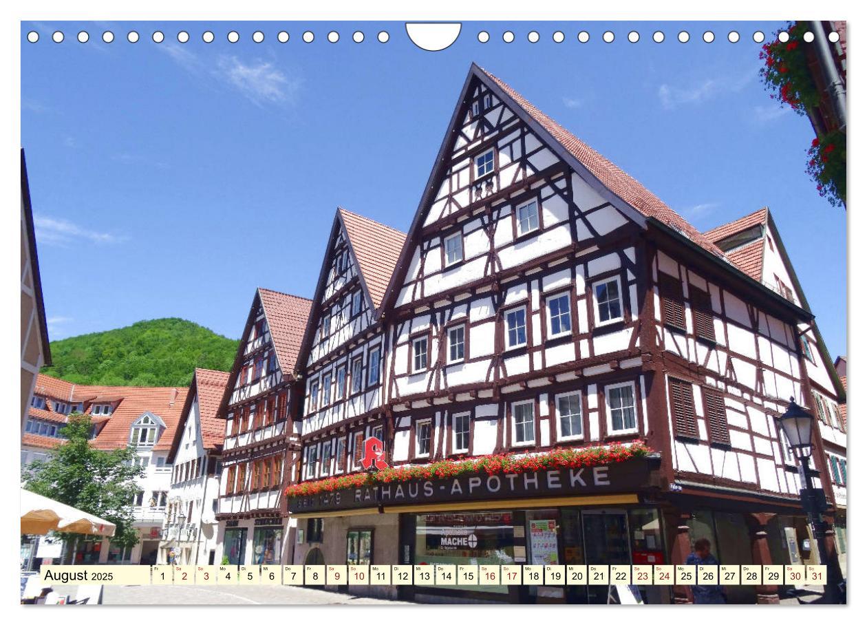 Bild: 9783435367351 | Unterwegs in Bad Urach (Wandkalender 2025 DIN A4 quer), CALVENDO...