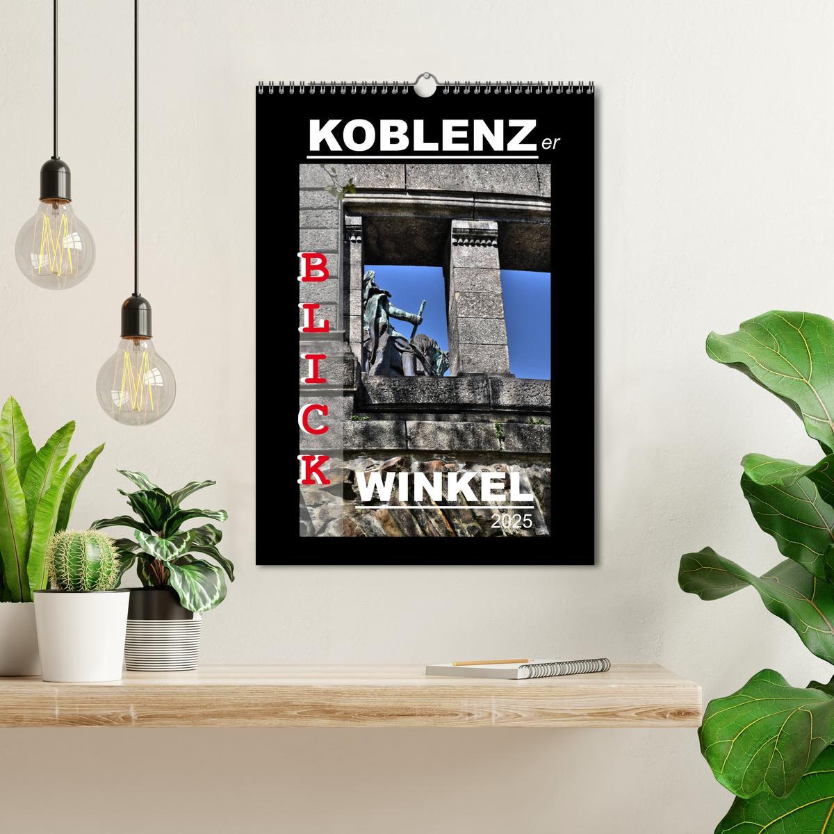 Bild: 9783435991938 | Koblenzer Blick Winkel (Wandkalender 2025 DIN A3 hoch), CALVENDO...