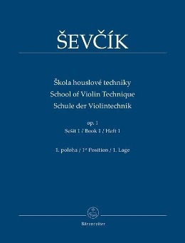 Cover: 9790260107113 | Schule der Violintechnik 1 (Skola houslové techniky) op. 1 | Sevcík