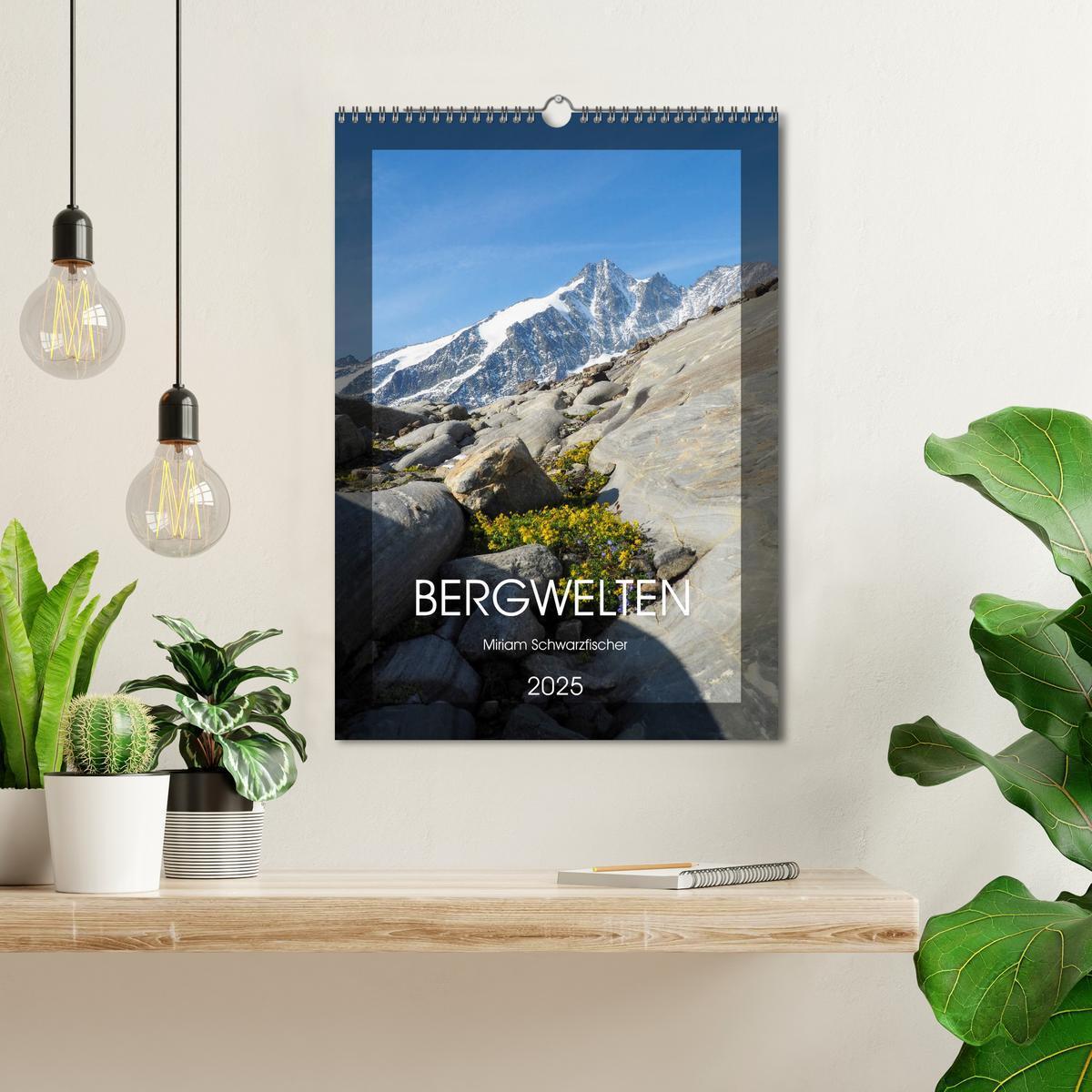 Bild: 9783435965885 | Bergwelten Wandkalender (Wandkalender 2025 DIN A3 hoch), CALVENDO...