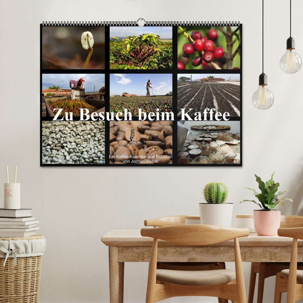 Bild: 9783435587322 | Zu Besuch beim Kaffee (Wandkalender 2025 DIN A2 quer), CALVENDO...