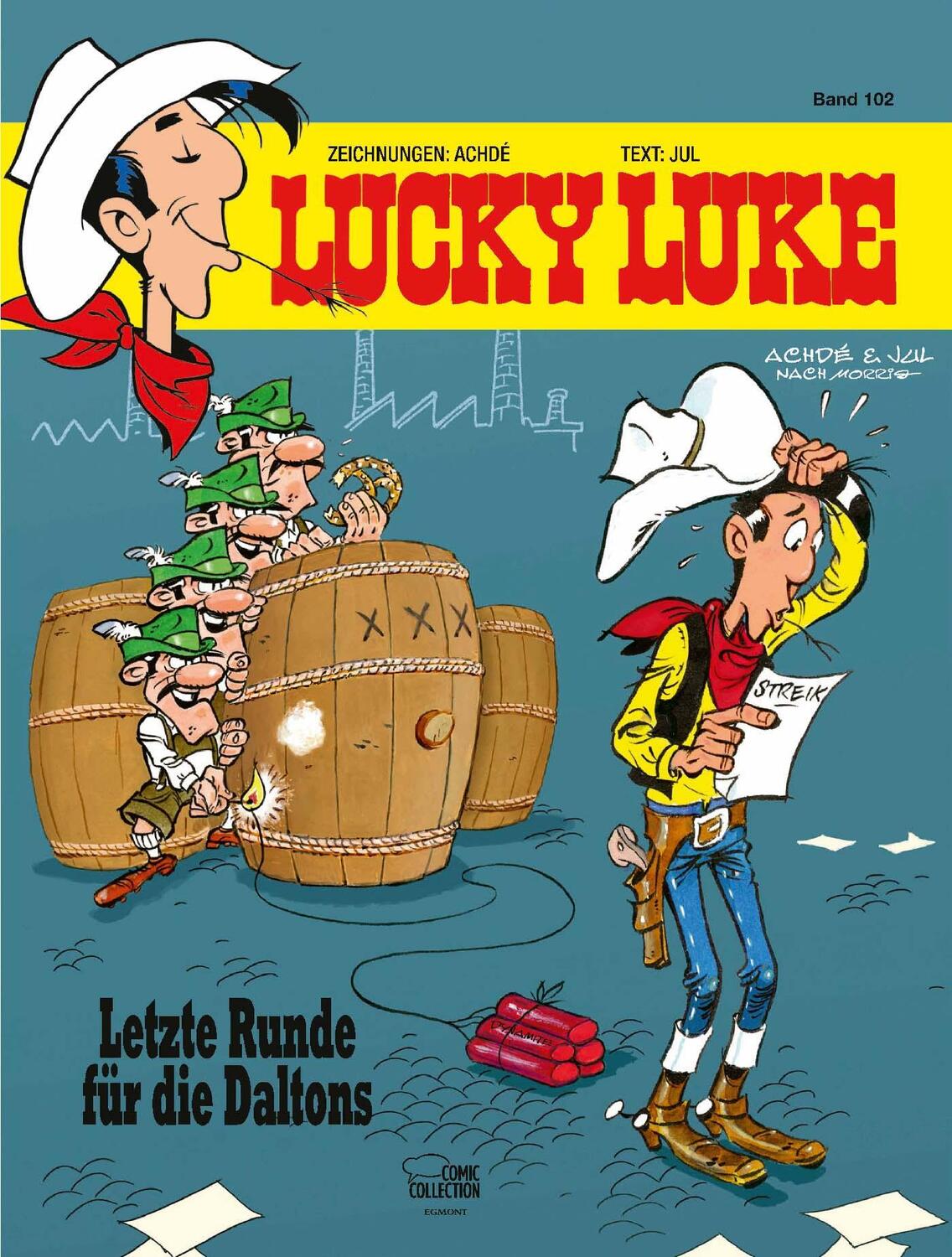 Cover: 9783770409679 | Lucky Luke 102 | Letzte Runde für die Daltons | Achdé (u. a.) | Buch