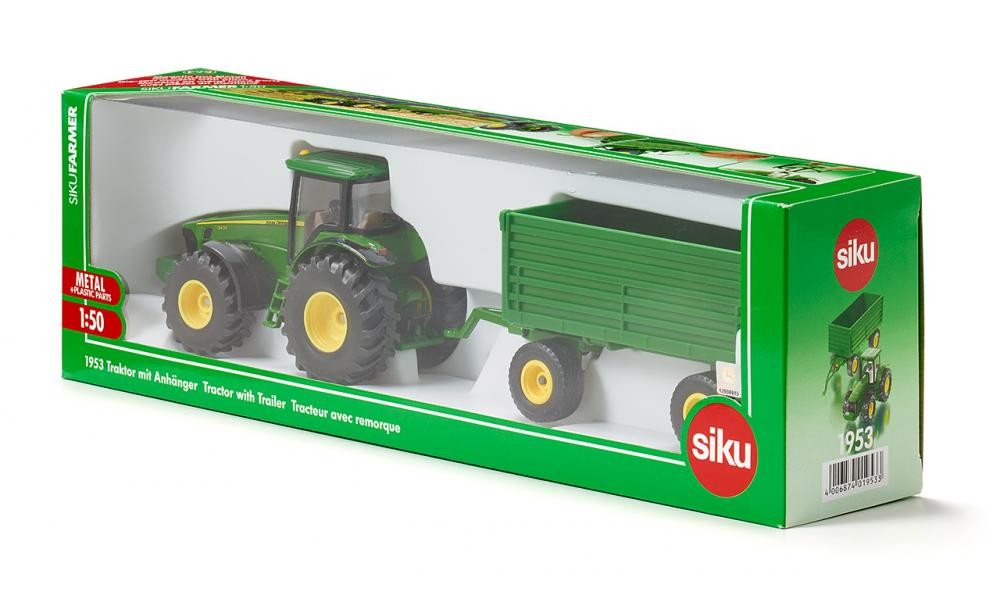 Cover: 4006874019533 | SIKU 1953 - John Deere Traktor mit Anhänger, 1:50 | John Deere | 1953