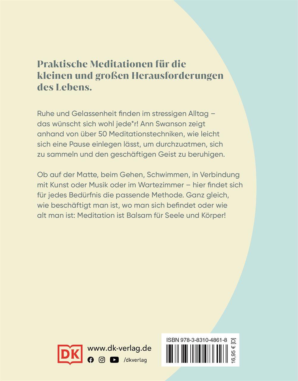 Rückseite: 9783831048618 | Meditation für den Alltag | Ann Swanson | Buch | 192 S. | Deutsch