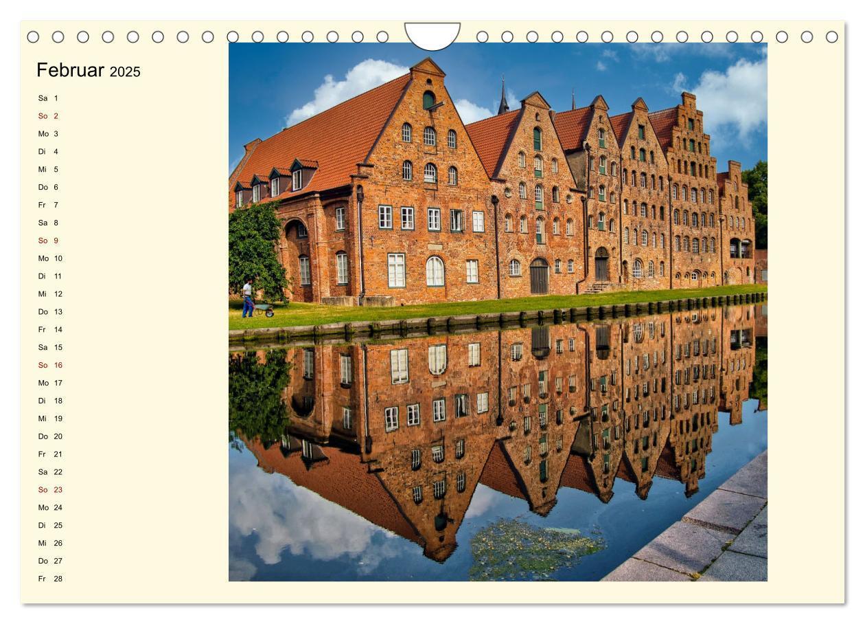 Bild: 9783457168639 | Lübeck, Stadt auf der Insel (Wandkalender 2025 DIN A4 quer),...