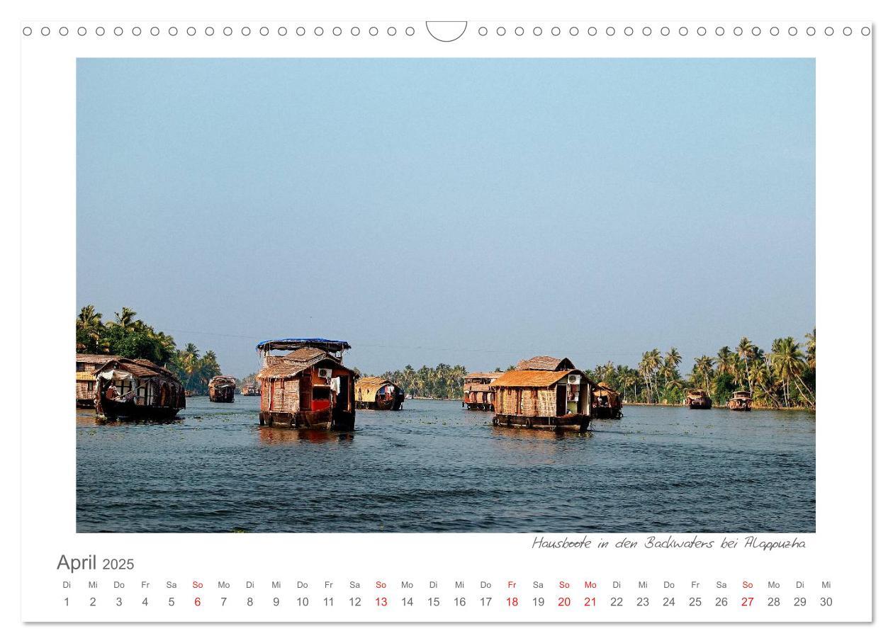 Bild: 9783435833252 | Farbenfrohes Kerala - Eindrücke aus God´s Own Country (Wandkalender...