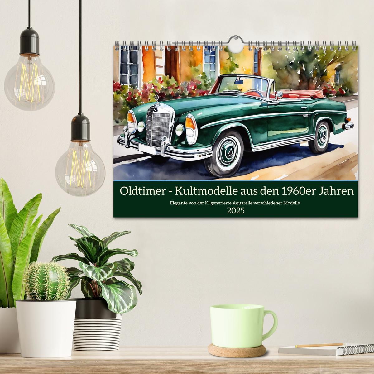 Bild: 9783383812927 | Oldtimer - Kultmodelle aus den 1960er Jahren (Wandkalender 2025 DIN...