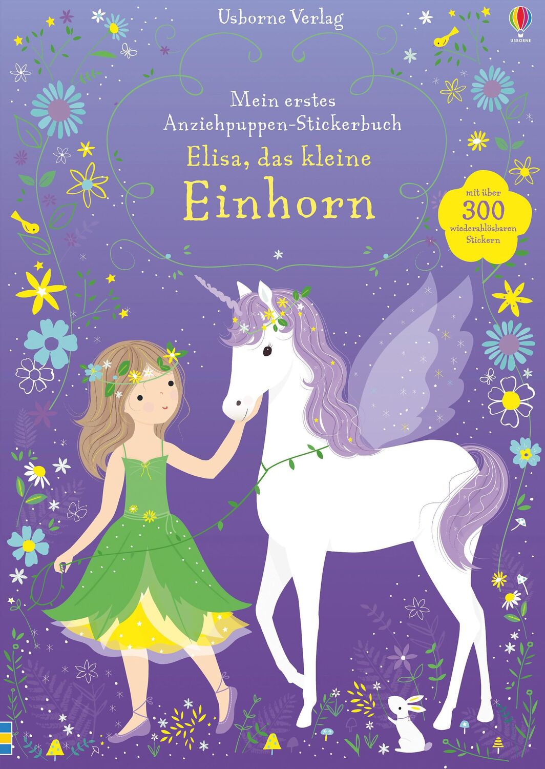 Cover: 9781782329022 | Mein erstes Anziehpuppen-Stickerbuch: Elisa, das kleine Einhorn | Watt