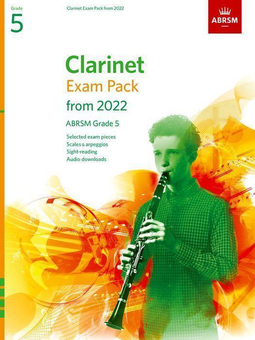 Cover: 9781786014023 | Clarinet Exam Pack 2022-2025 Grade 5 | Broschüre | Buch + Online-Audio