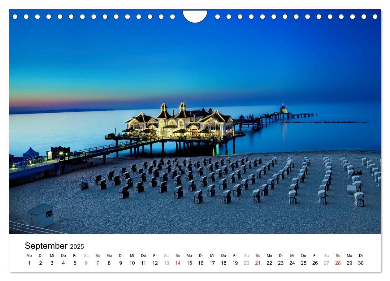 Bild: 9783435798292 | Rügen (Wandkalender 2025 DIN A4 quer), CALVENDO Monatskalender | 2025