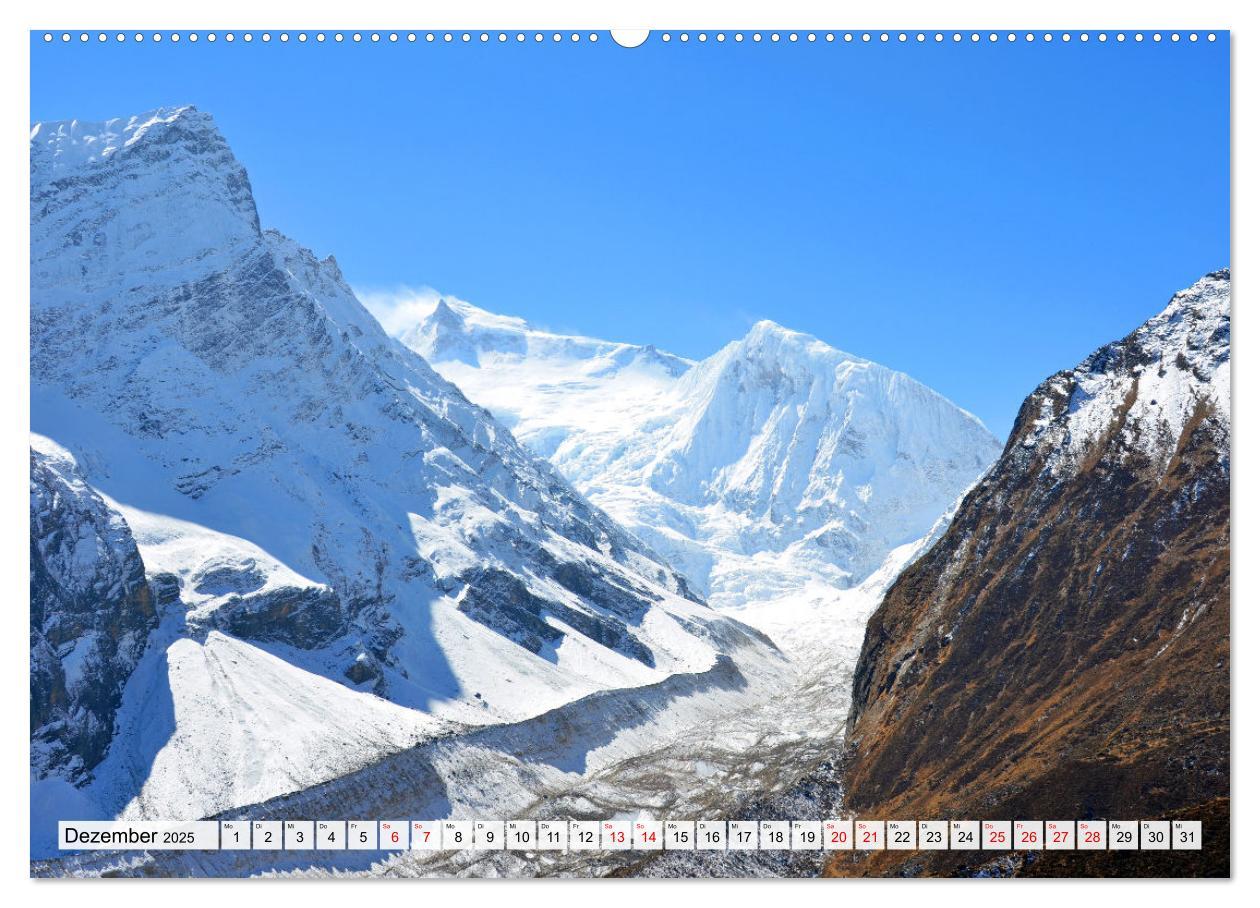 Bild: 9783383830648 | MANASLU HIMAL gewaltige Bergriesen (Wandkalender 2025 DIN A2 quer),...