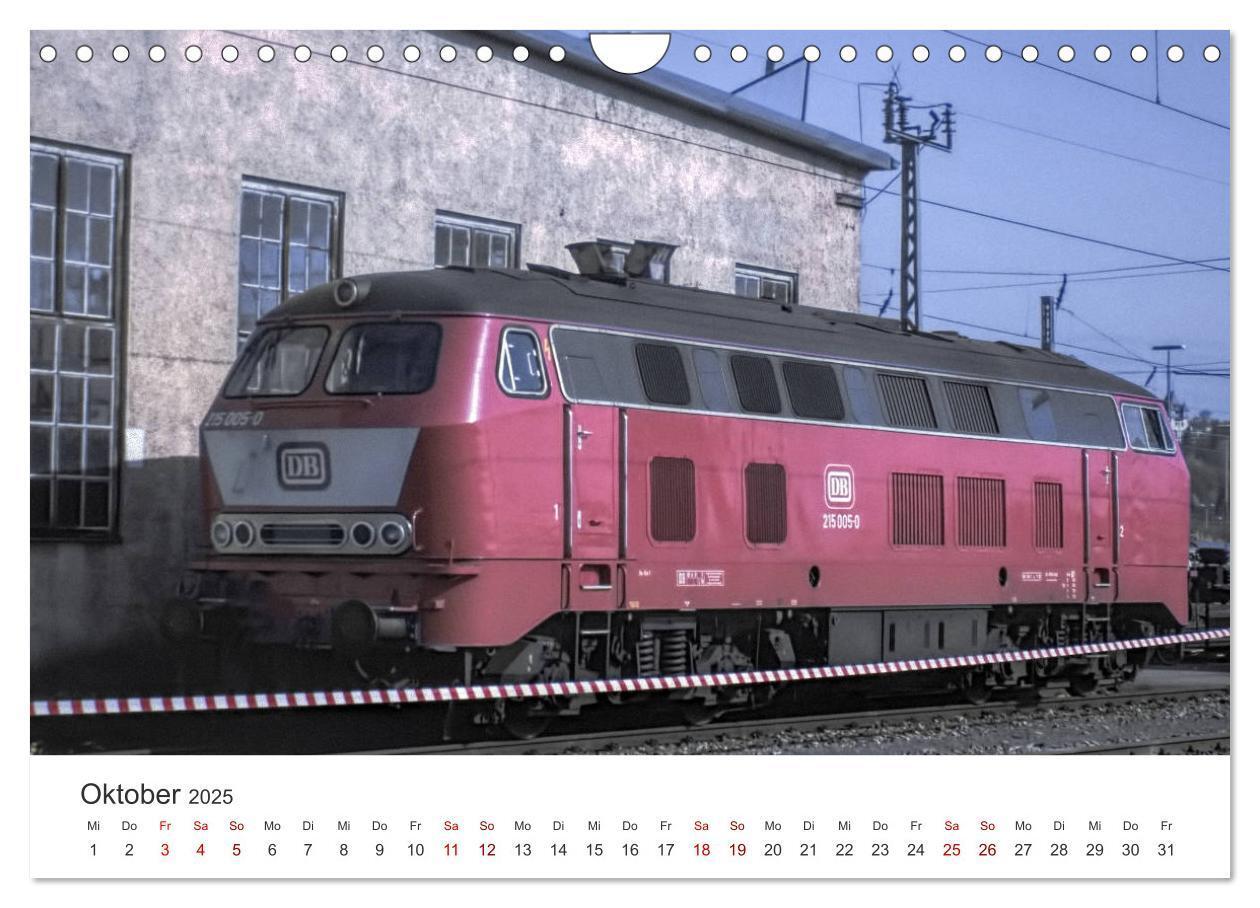 Bild: 9783435291748 | Deutsche Diesellokomotiven (Wandkalender 2025 DIN A4 quer),...