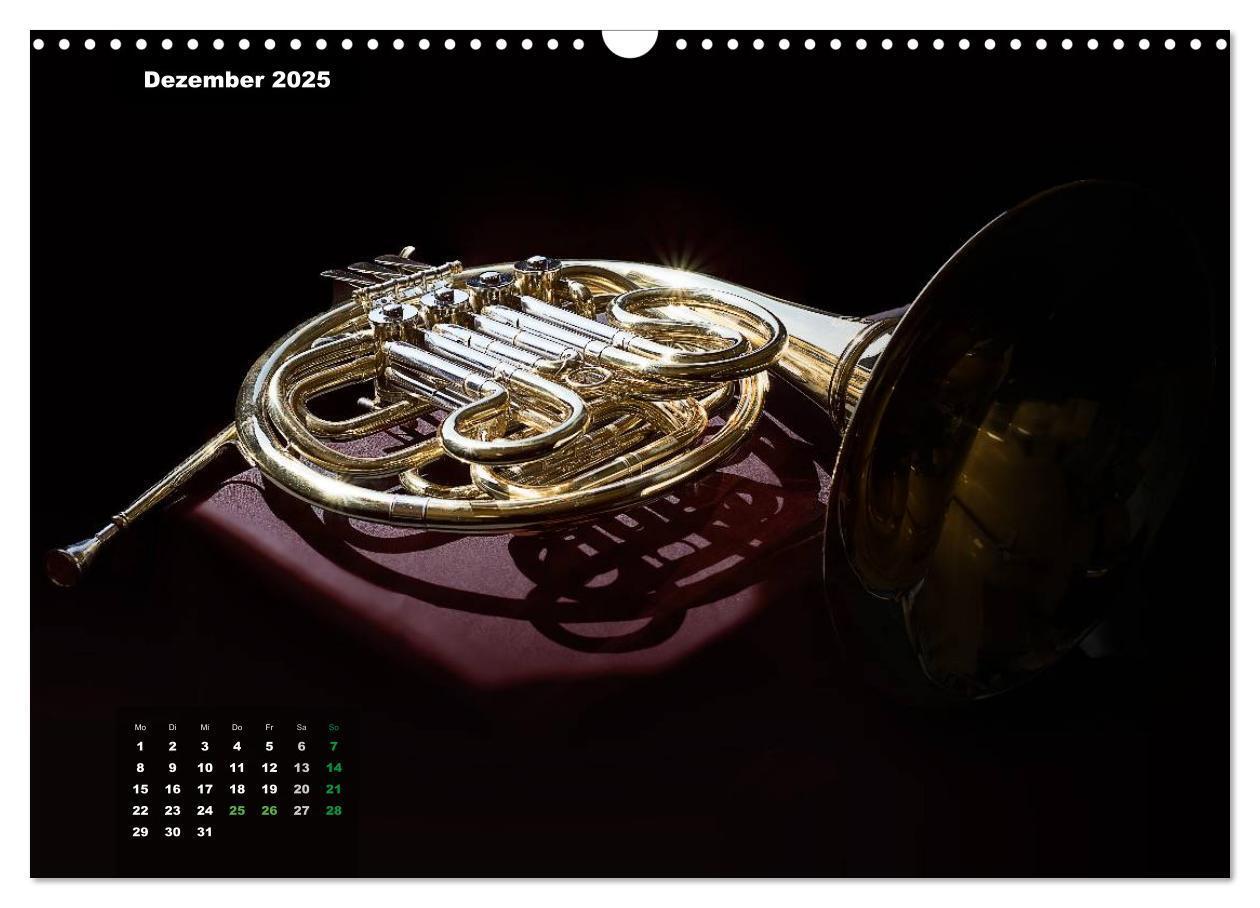 Bild: 9783435714339 | Das Horn, ein herrliches Instrument (Wandkalender 2025 DIN A3...