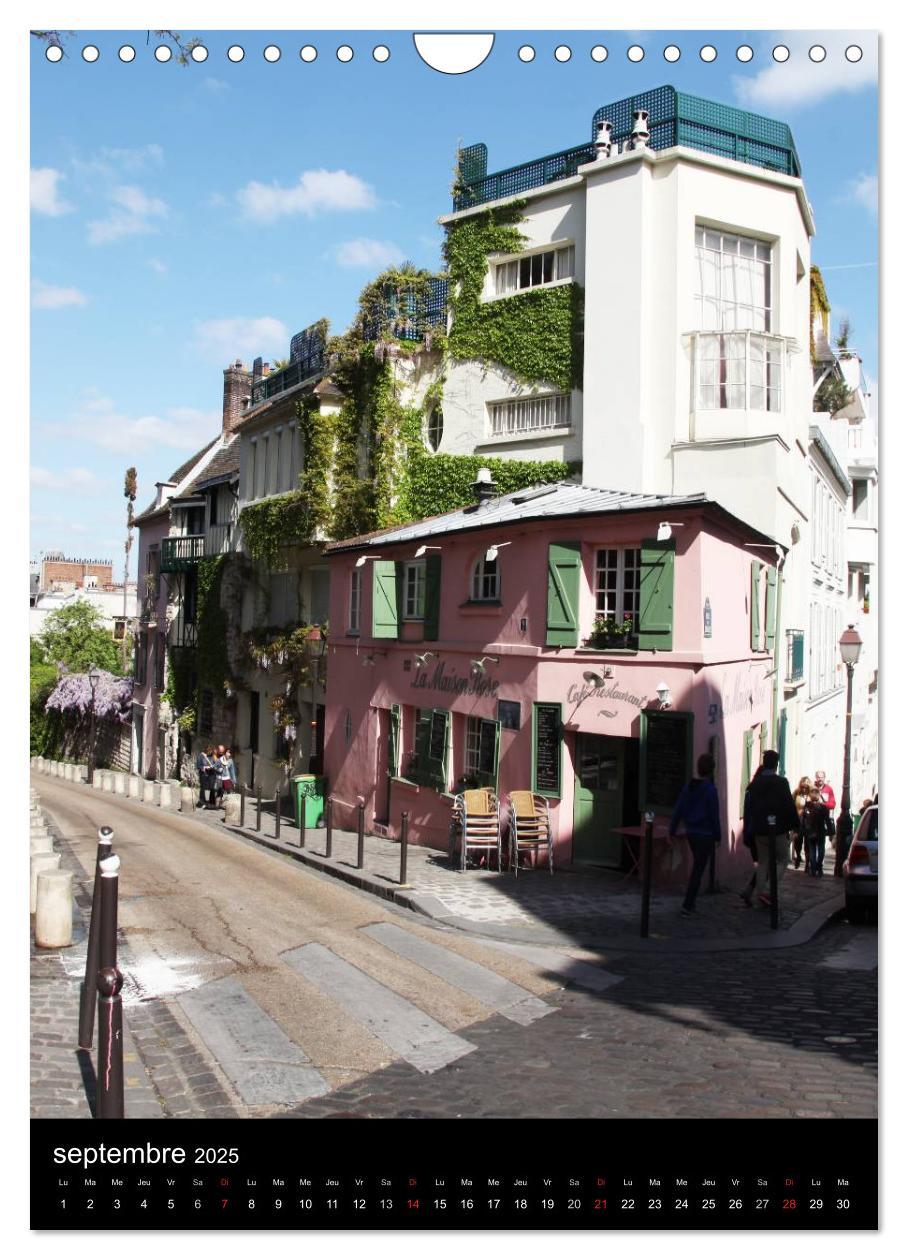 Bild: 9781325973910 | Lumières de Montmartre (Calendrier mural 2025 DIN A4 horizontal),...