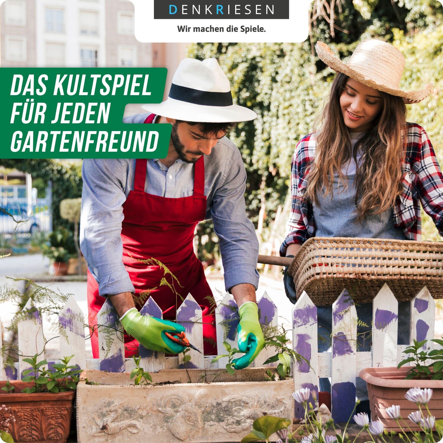 Bild: 4260528095261 | STADT LAND VOLLPFOSTEN® - GARTEN EDITION - "Alles im Grünen." - A4