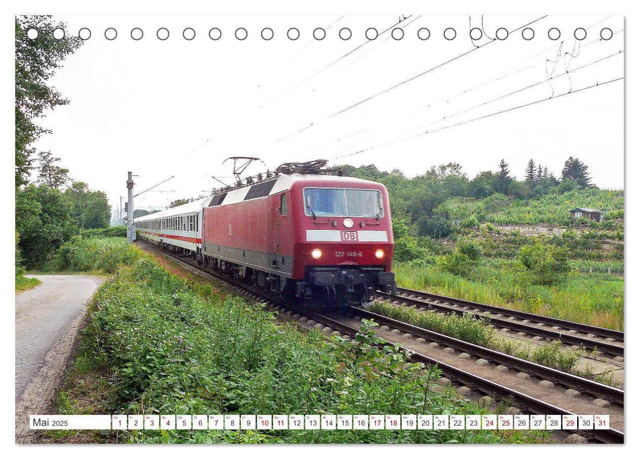 Bild: 9783457178461 | Die Baureihe 120 der Deutschen Bahn (Tischkalender 2025 DIN A5...