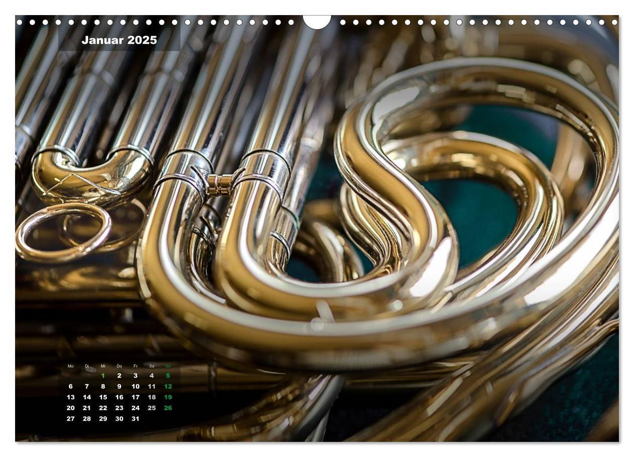 Bild: 9783435714339 | Das Horn, ein herrliches Instrument (Wandkalender 2025 DIN A3...