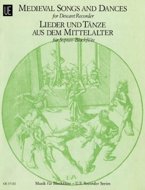 Cover: 9783702450502 | Lieder und Tänze aus dem Mittelalter | für Sopranblockflöte. | Coles