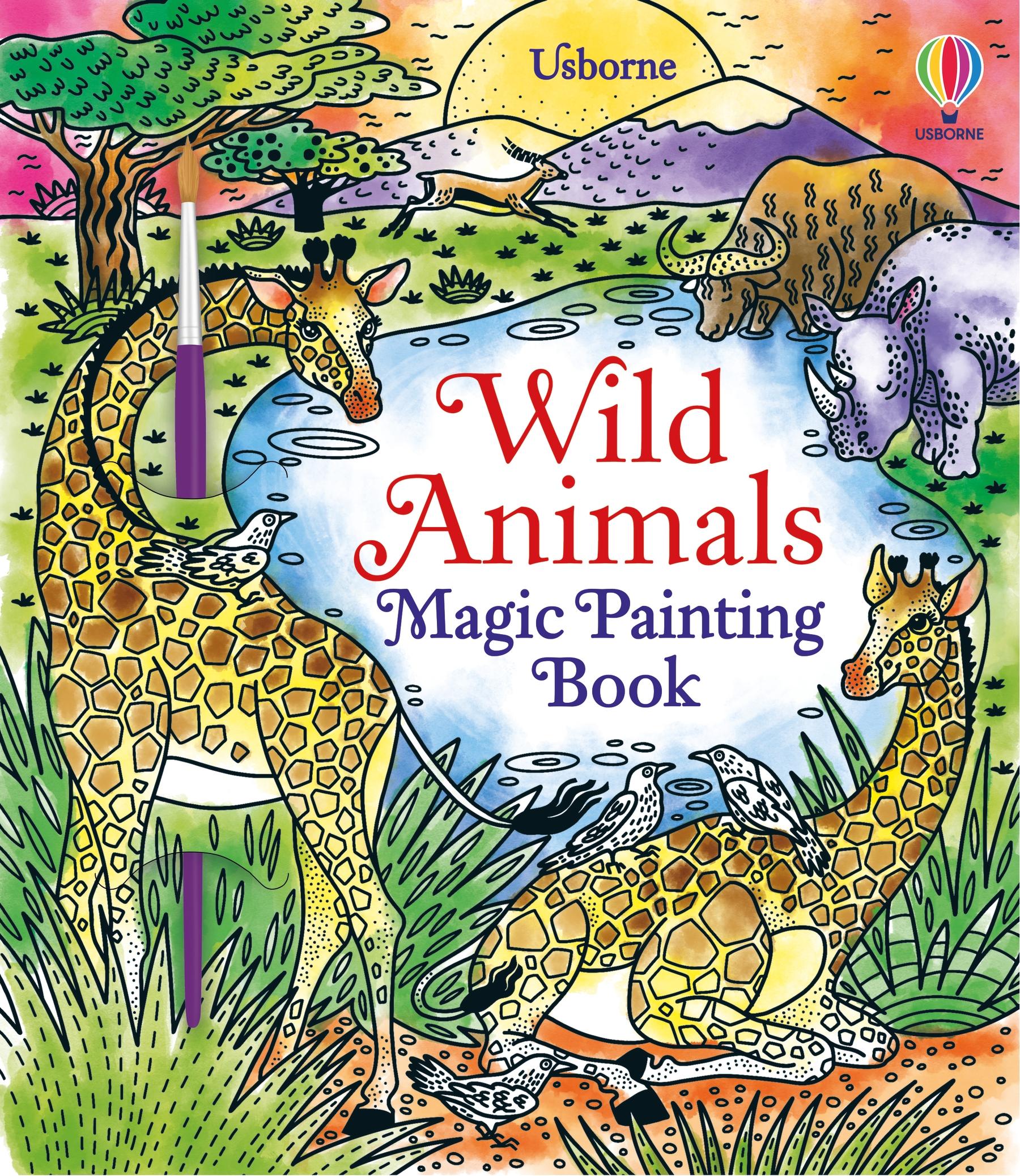 Cover: 9781474998536 | Wild Animals Magic Painting Book | Sam Baer | Taschenbuch | Englisch