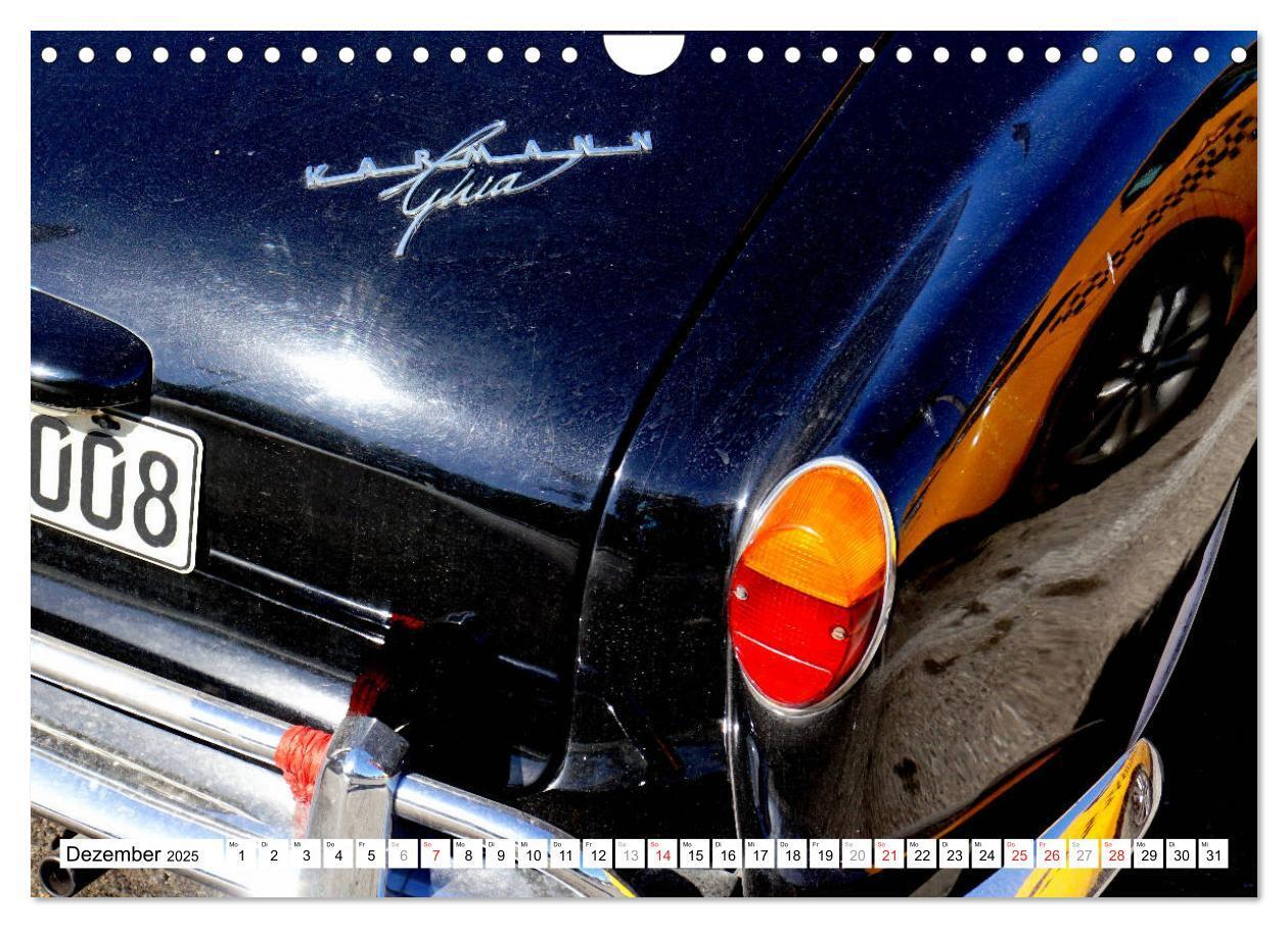 Bild: 9783435582969 | KARMANN GHIA - Auto-Legenden (Wandkalender 2025 DIN A4 quer),...