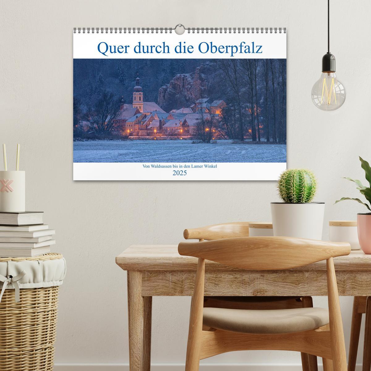 Bild: 9783435365050 | Quer durch die Oberpfalz (Wandkalender 2025 DIN A3 quer), CALVENDO...