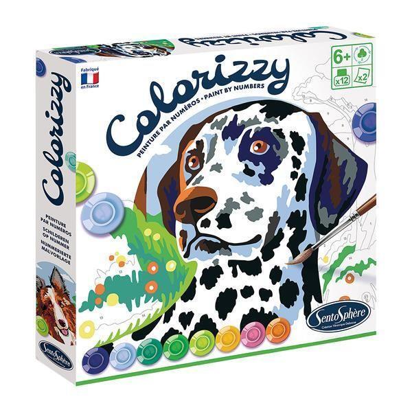 Cover: 3373910045100 | Colorizzy Malen nach Zahlen - Hunde | Sentosphere | Spiel | 3904510