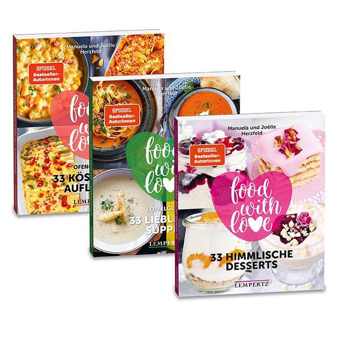 Cover: 9783960584988 | Die 99 besten Herzfeld Rezepte; Bundle; Food with Love; Herzfeld,...