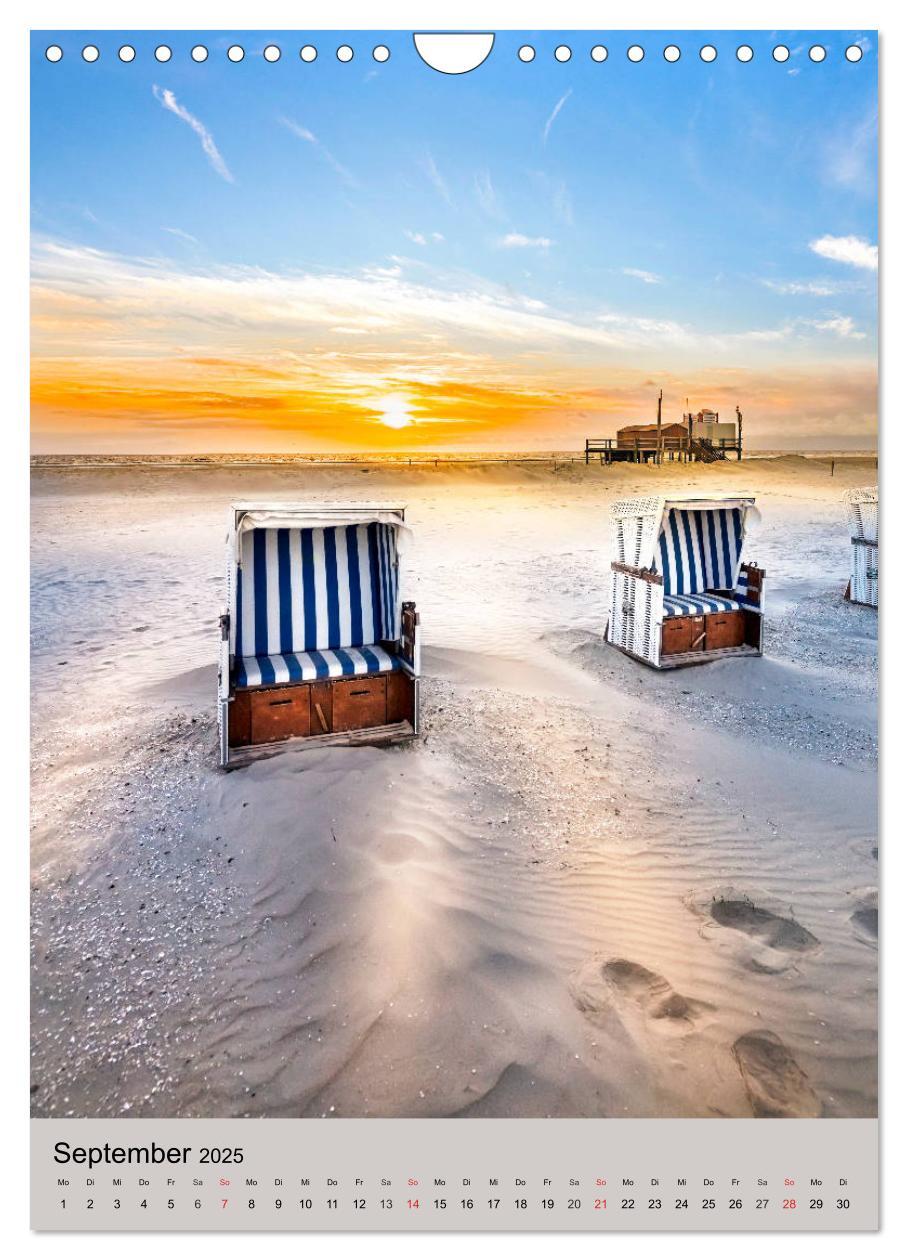 Bild: 9783435964604 | NORDSEEFLAIR - St. Peter Ording und Westerhever (Wandkalender 2025...