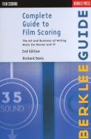 Cover: 9780876391099 | Complete Guide to Film Scoring | Richard Davis | Taschenbuch | Buch