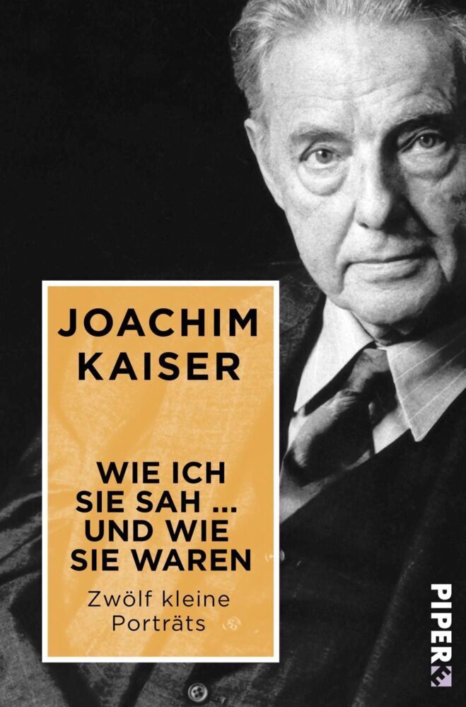 Cover: 9783492500937 | Wie ich sie sah ... und wie sie waren | Zwölf kleine Porträts | Kaiser