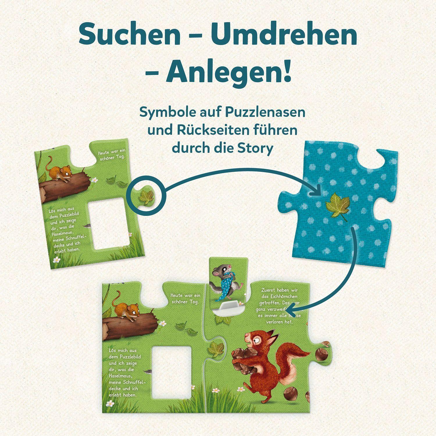 Bild: 4002051683573 | Mein erstes Story-Puzzle: Der kleine Siebenschläfer | Spiel | Spiel