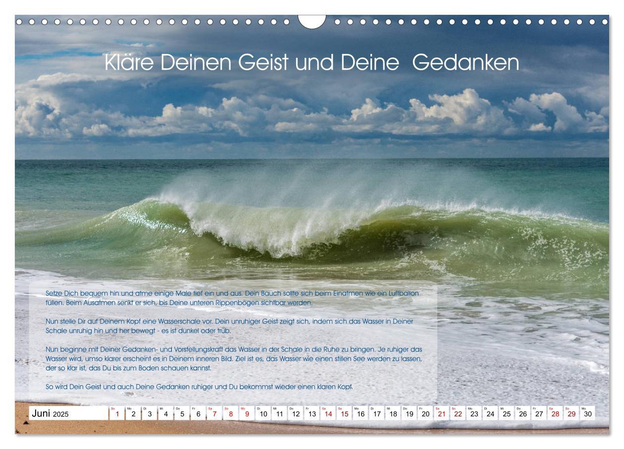 Bild: 9783435184323 | Meditation - Ein Kalender zum Mitmachen (Wandkalender 2025 DIN A3...