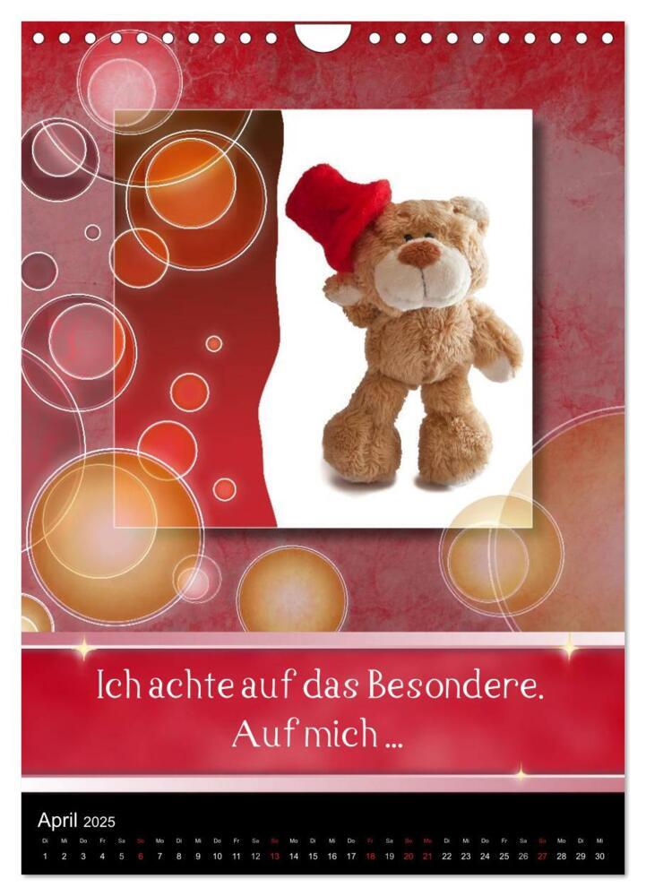 Bild: 9783457037058 | Teddys mit Sprüchen (Wandkalender 2025 DIN A4 hoch), CALVENDO...